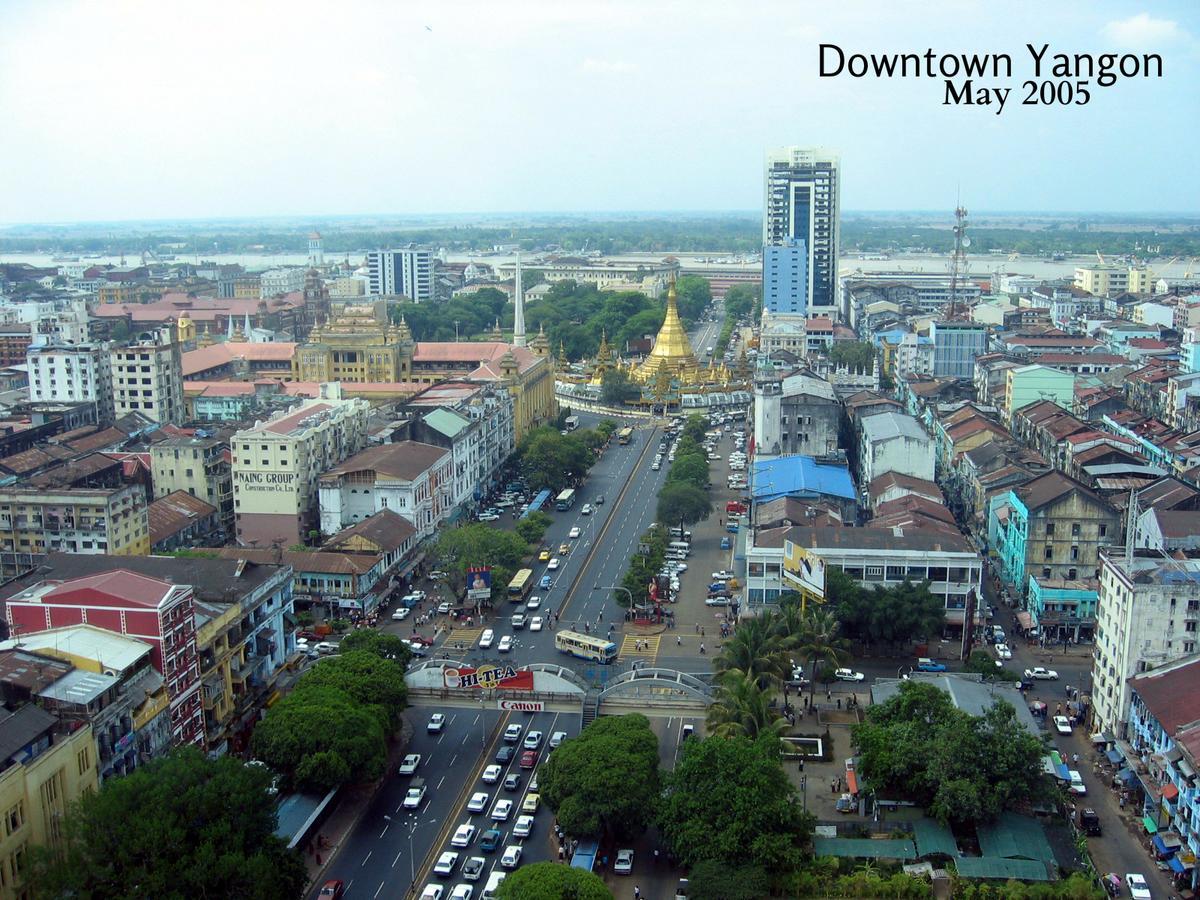 May Shan Hotel Rangun Zewnętrze zdjęcie